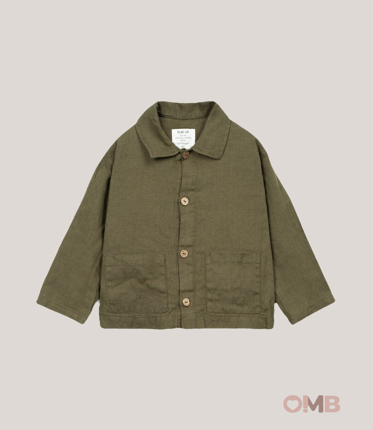 Camicia bambino PLAY UP 3AS11251 Verde 3AS11251 VERDE PLAY UP 