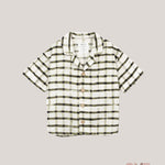 Camicia bambino PLAY UP 3AS11253 Verde 3AS11253 RIGA PLAY UP 