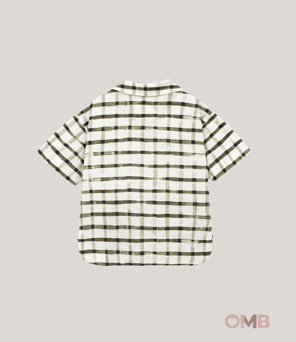 Camicia bambino PLAY UP 3AS11253 Verde 3AS11253 RIGA PLAY UP 