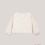 Cardigan bambina PLAY UP 4AS10904 Panna<BR/> 4AS10904 PANNA PLAY UP 