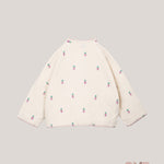 Cardigan bambina PLAY UP 4AS11401 Panna 4AS11401 ANANAS PLAY UP 