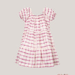 Abito bambina PLAY UP 4AS11453 Rosa 4AS11453 QUADRI PLAY UP 