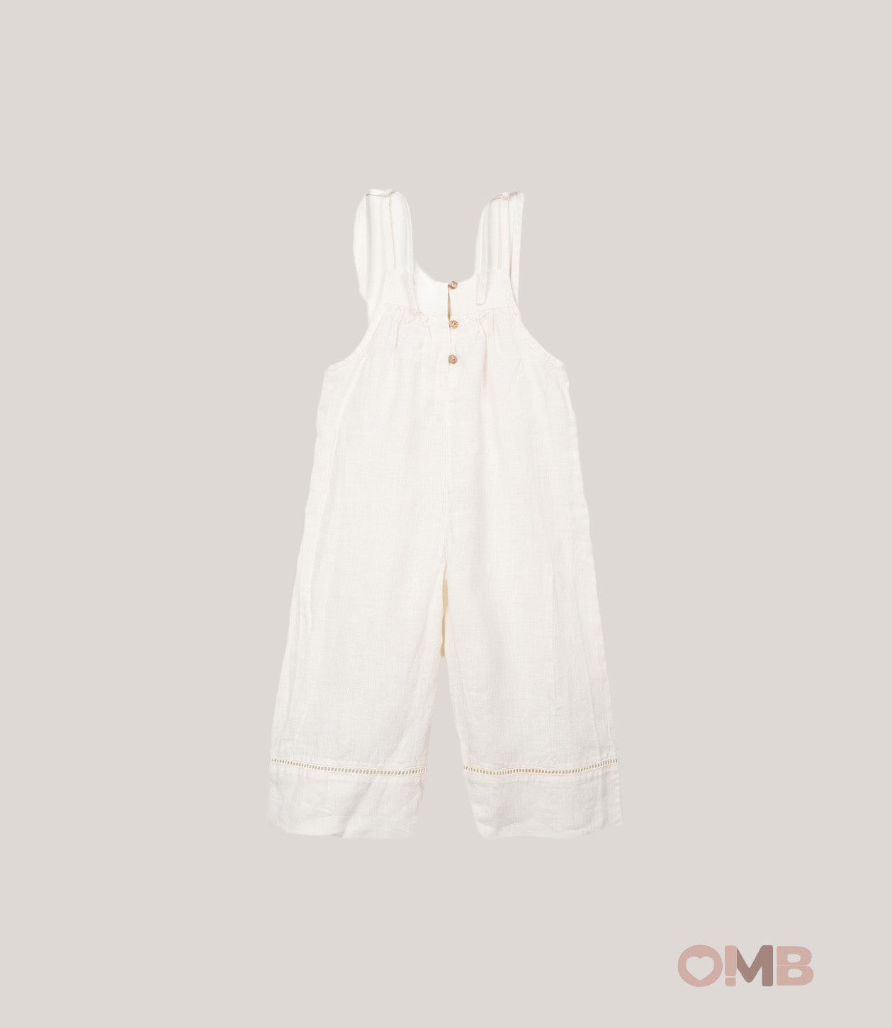 Salopette bambina PLAY UP 4AS11500 Bianco 4AS11500 BIANCO PLAY UP 