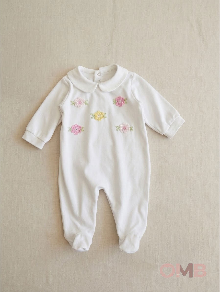 Tutina neonata PRIMODI BEBE 13605 Bianca 13605 BIANCO PRIMODI BEBE 