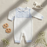 Set nascita PRIMODI BEBE neonato 3601 9 10 Bianco 3601-9-10 BIANCO-CIELO PRIMODI BEBE 