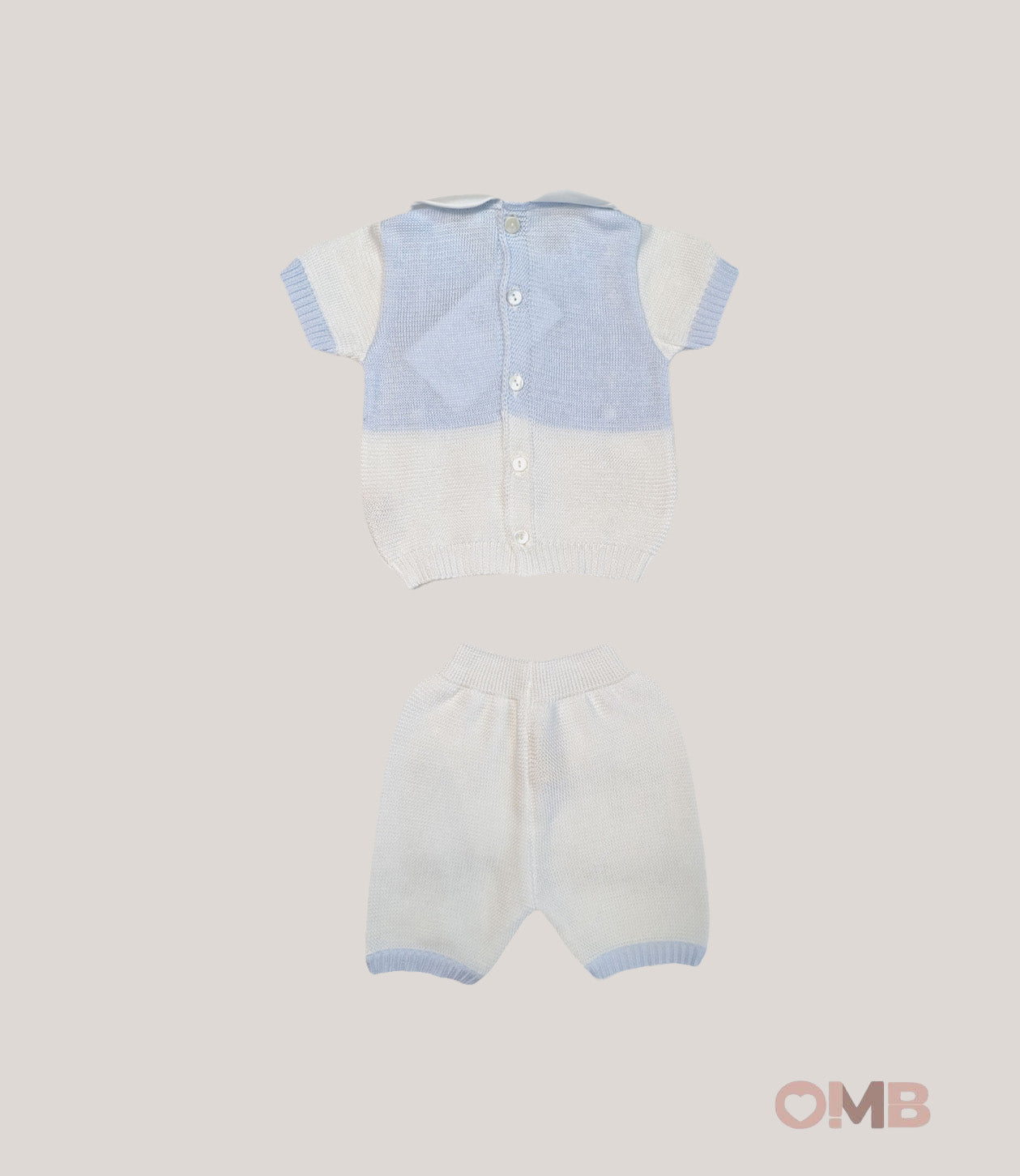 Set nascita PRIMODI BEBE neonato 3601 25 9 10 Bianco 3601.25-9-10 BIANCO-CIELO PRIMODI BEBE 