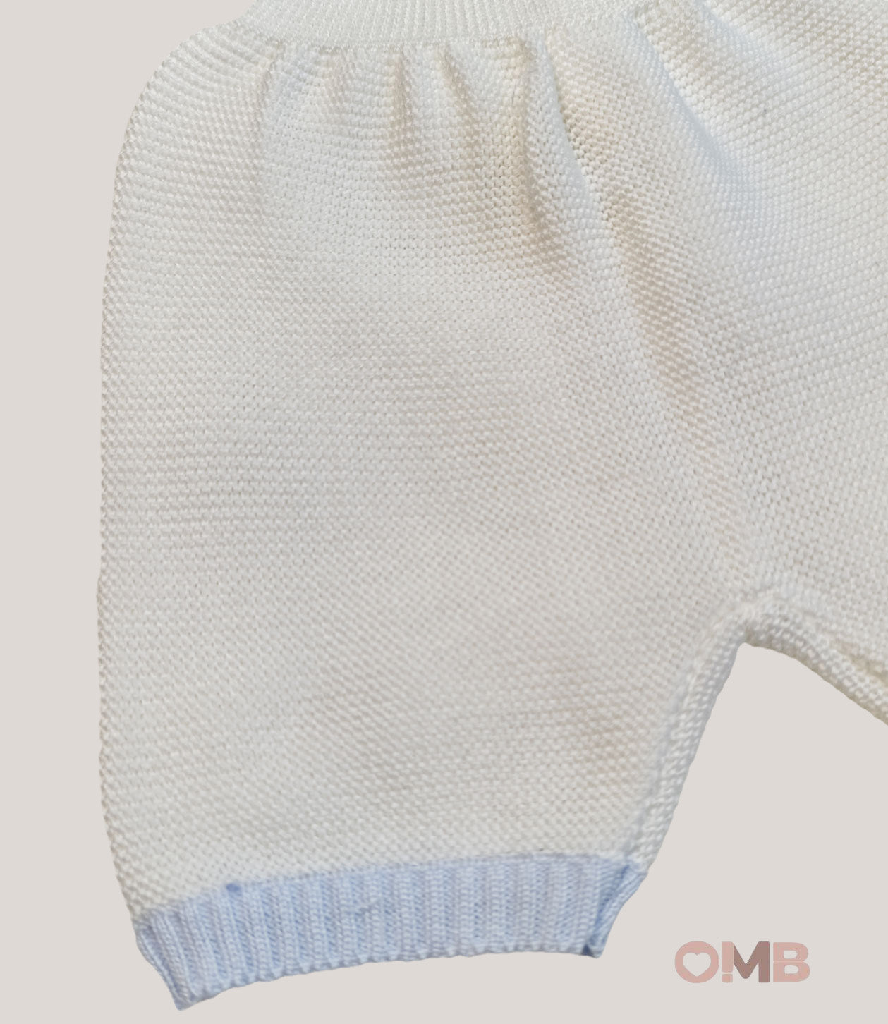 Completo PRIMODI BEBE neonato 3601 25 Bianco<BR/> 3601.25 BIANCO-CIELO PRIMODI BEBE 