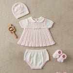 Set nascita neonata PRIMODI BEBE 360248910 Bianco/rosa 3602.48-9-10 BIANCO/ROSA PRIMODI BEBE 