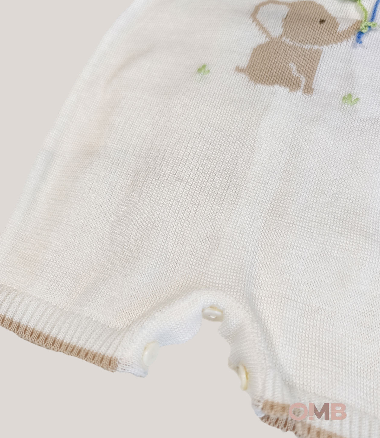 Set nascita PRIMODI BEBE neonato 3604 5 9 10 Bianco<BR/> 3604-5-9-10 BIANCO-MULTI PRIMODI BEBE 