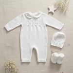 Set nascita PRIMODI BEBE neonato 3613 9 10 Bianco 3613-9-10 BIANCO -CIELO PRIMODI BEBE 