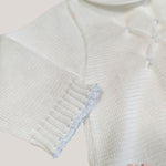 Set nascita PRIMODI BEBE neonato 3613 9 10 Bianco 3613-9-10 BIANCO -CIELO PRIMODI BEBE 