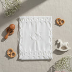 Coperta PRIMODI BEBE neonato 3613 1SU Bianco 3613.1SU BIANCO-CIELO PRIMODI BEBE 