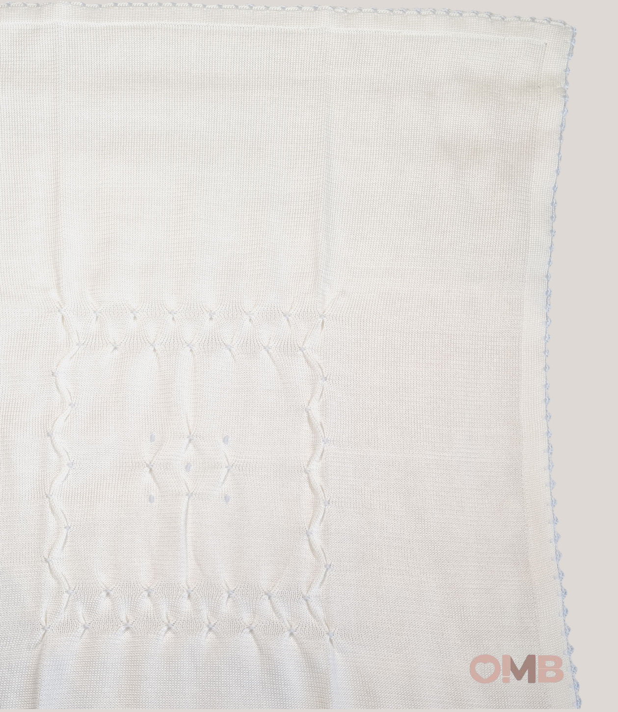 Coperta PRIMODI BEBE neonato 3613 1SU Bianco 3613.1SU BIANCO-CIELO PRIMODI BEBE 