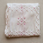Coperta neonata PRIMODI BEBE 36151SU Bianca<BR/> 3615.1SU BIANCO/ROSA PRIMODI BEBE 