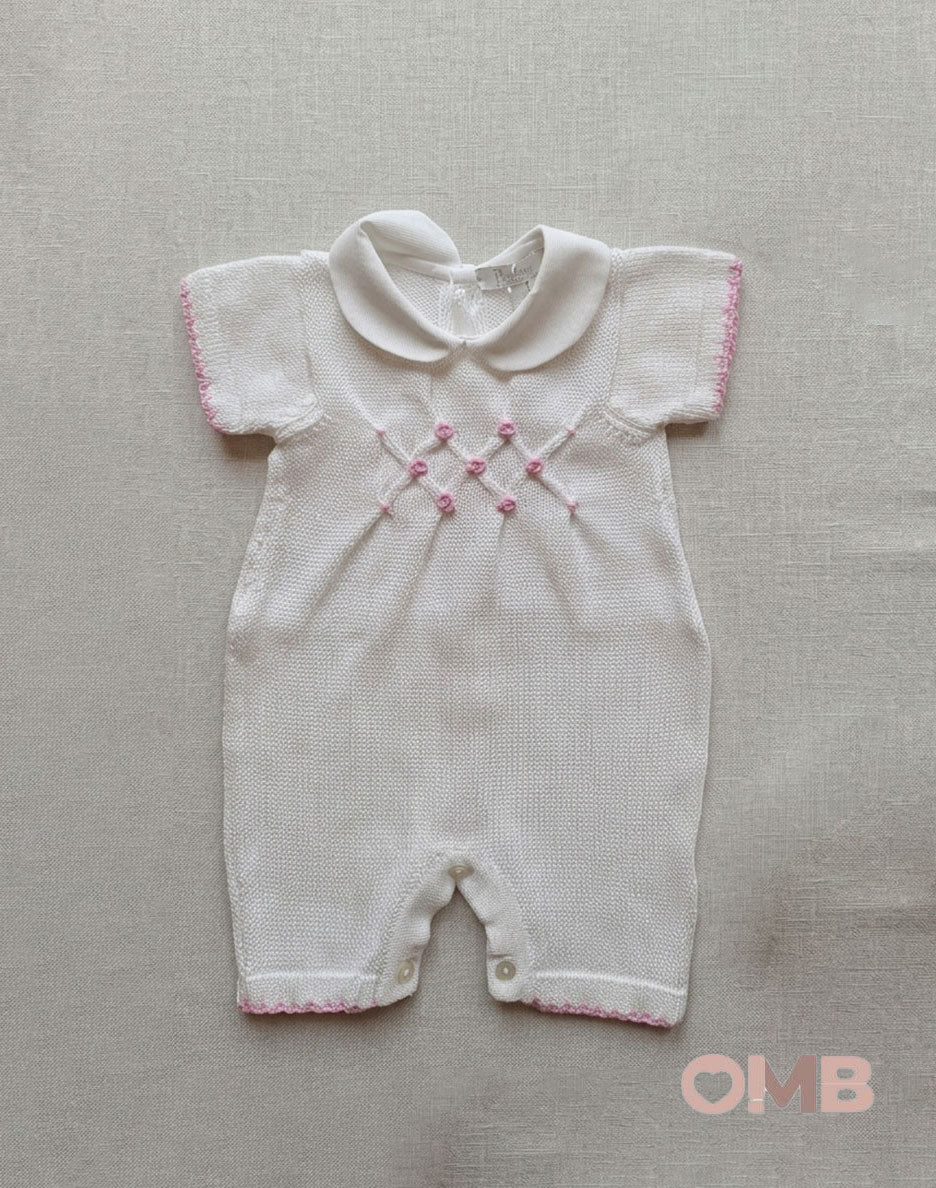 Tutina neonata PRIMODI BEBE 36155 Bianco 3615.5 BIANCO/ROSA PRIMODI BEBE 