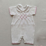 Tutina neonata PRIMODI BEBE 36155 Bianco 3615.5 BIANCO/ROSA PRIMODI BEBE 