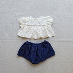 Completo neonata PYPE PANAVIOLA Blu PANA-VIOLA DENIM/BIANCO PYPE 