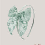 Cerchietto bambina SIENA 6047 Verde<BR/> 6047 VERDE SIENA 