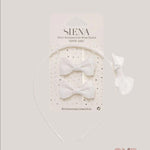 Cerchietto neonata SIENA 7439 Bianco 7439 BIANCO SIENA 