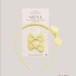 Cerchietto neonata SIENA 7439 Giallo 7439 GIALLO SIENA 