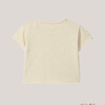 T-shirt neonato SNUG 6S012 Ocra 6S012 OCRA SNUG 