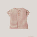 Camicia neonato SNUG 6S069 Terracotta 6S069 RIGA SNUG 