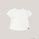T-shirt neonato SNUG 6S141A Bianca<BR/> 6S141A BIANCO SNUG 
