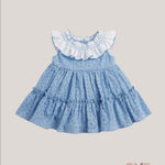 Abito bambina VALENTINA BEBES NUBE80 Azzurro NUBE80 AZZURRO VALENTINA BEBES 