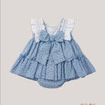Abito bambina VALENTINA BEBES NUBE80 Azzurro NUBE80 AZZURRO VALENTINA BEBES 
