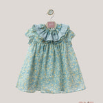 Abito Bambina Yoedu 0504 turchese 0504 TURCHESE YOEDU 