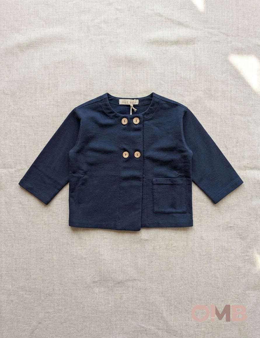 Cardigan neonata ZHOE & TOBIAH FFF13 Blu FFF13 BLU ZHOE & TOBIAH 