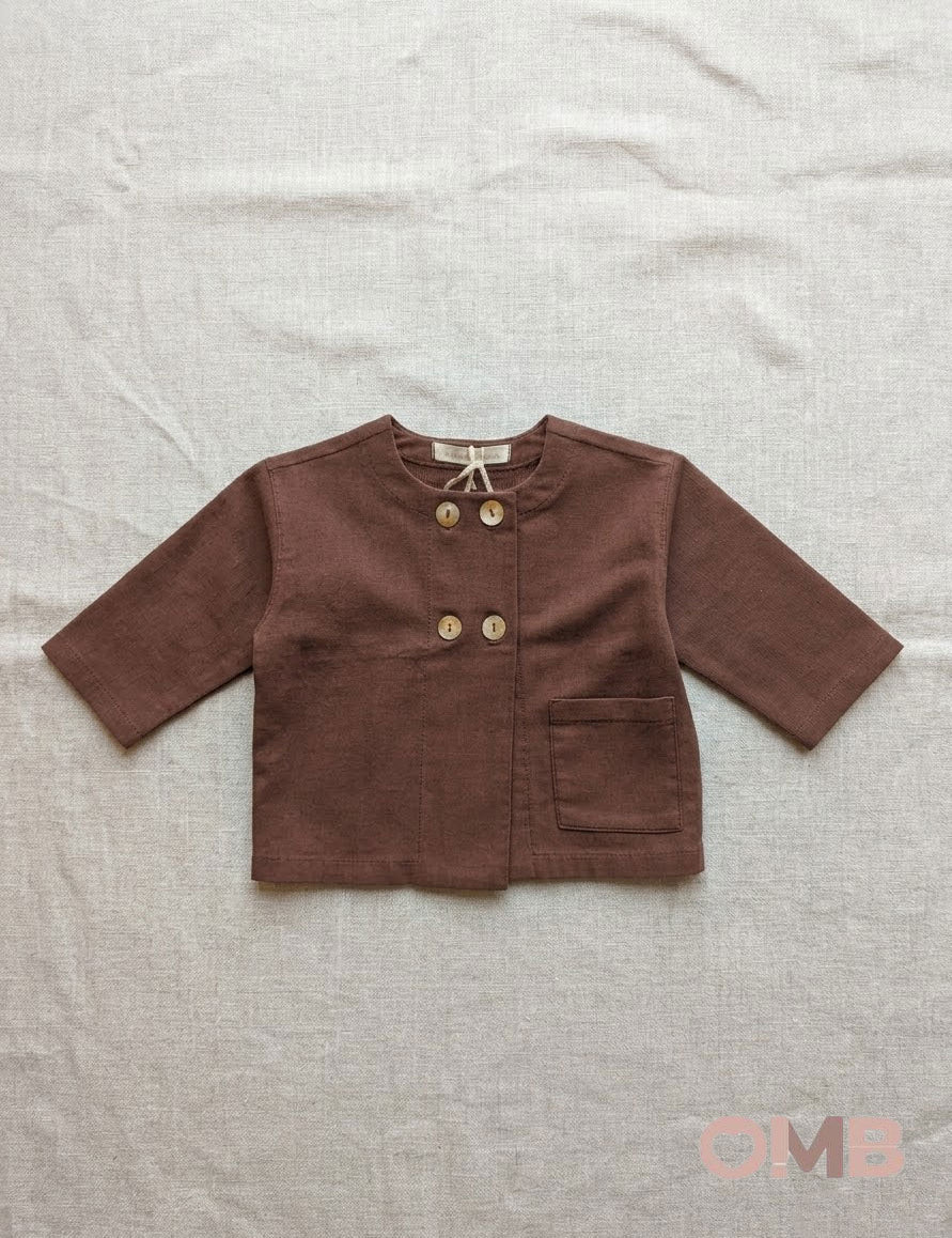 Cardigan neonata ZHOE & TOBIAH FFF13 Marrone FFF13 MARRONE ZHOE & TOBIAH 