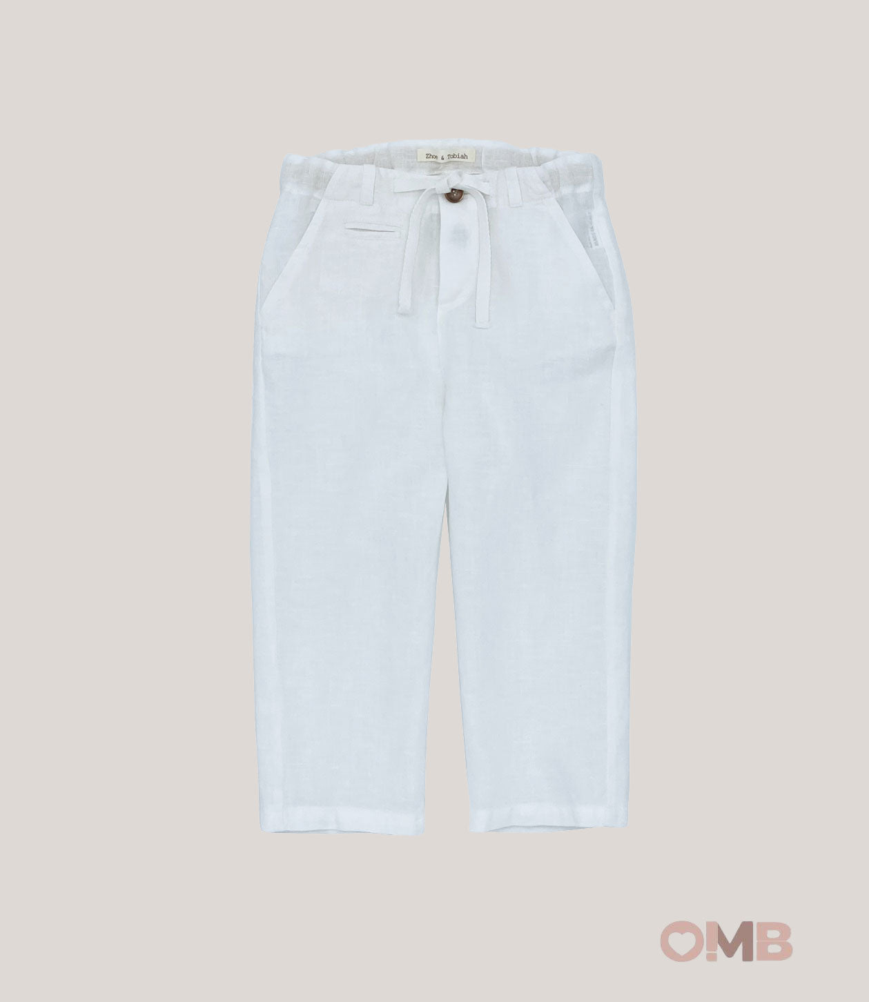 Pantalone Bambino Zhoe & Tobiah INE2A bianco INE2 BIANCO ZHOE & TOBIAH 