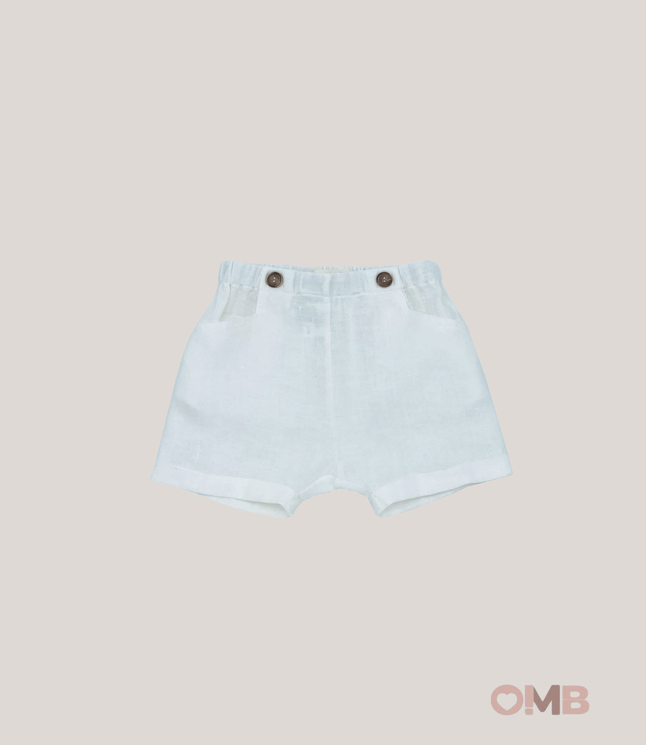 Pantaloncino Neonato Zhoe & Tobiah INE5 bianco INE5 BIANCO ZHOE & TOBIAH 