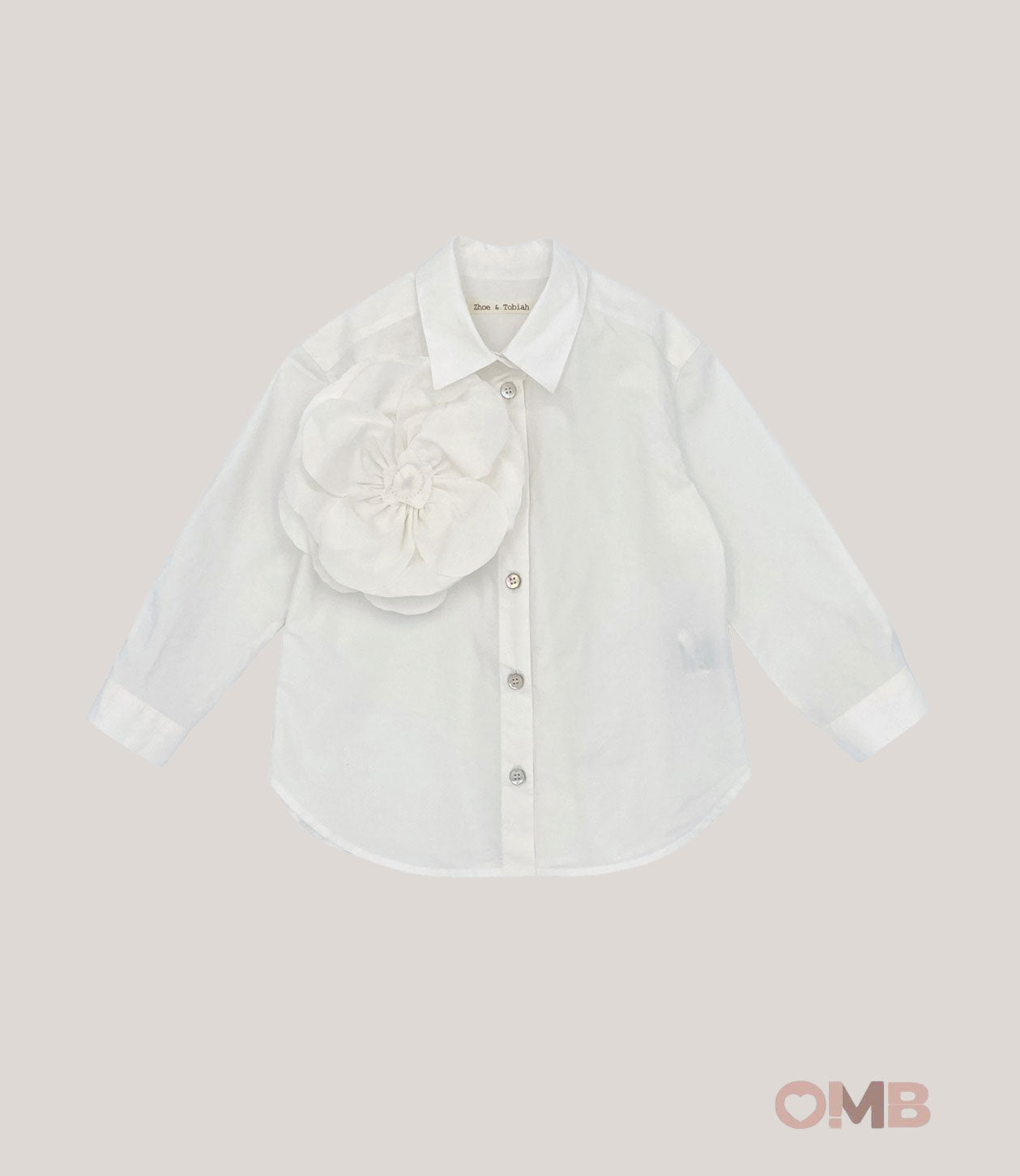 Camicia Bambina Zhoe & Tobiah RMY1 bianca RMY1 BIANCO ZHOE & TOBIAH 