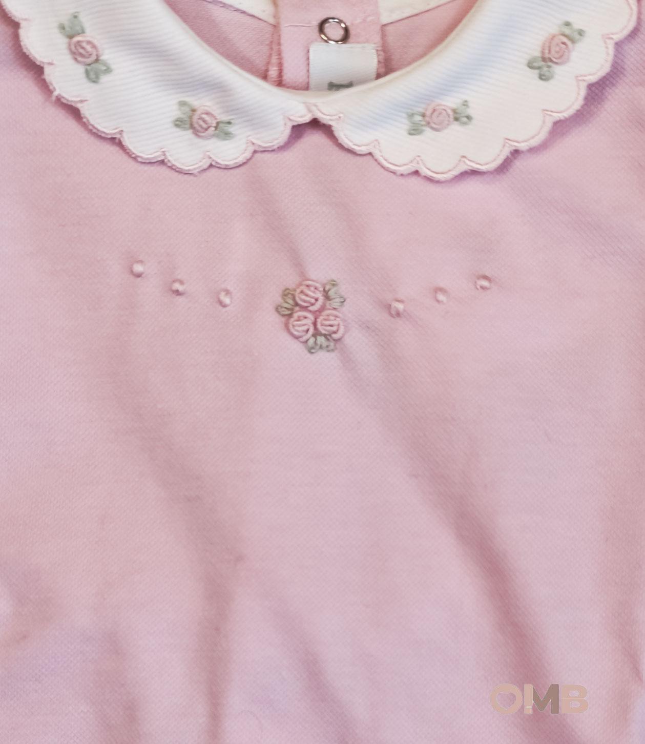 Pagliaccetto neonata PEPECE' 7712 Rosa<BR/> 7712 ROSA PEPECE' 