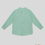 Camicia Bambino Pesciolino Rosso verde LNCOR VERDE PESCIOLINO ROSSO 