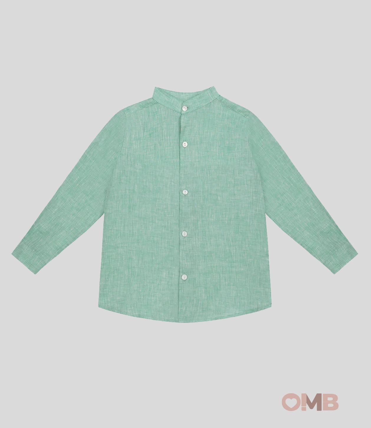 Camicia Bambino Pesciolino Rosso verde LNCOR VERDE PESCIOLINO ROSSO 