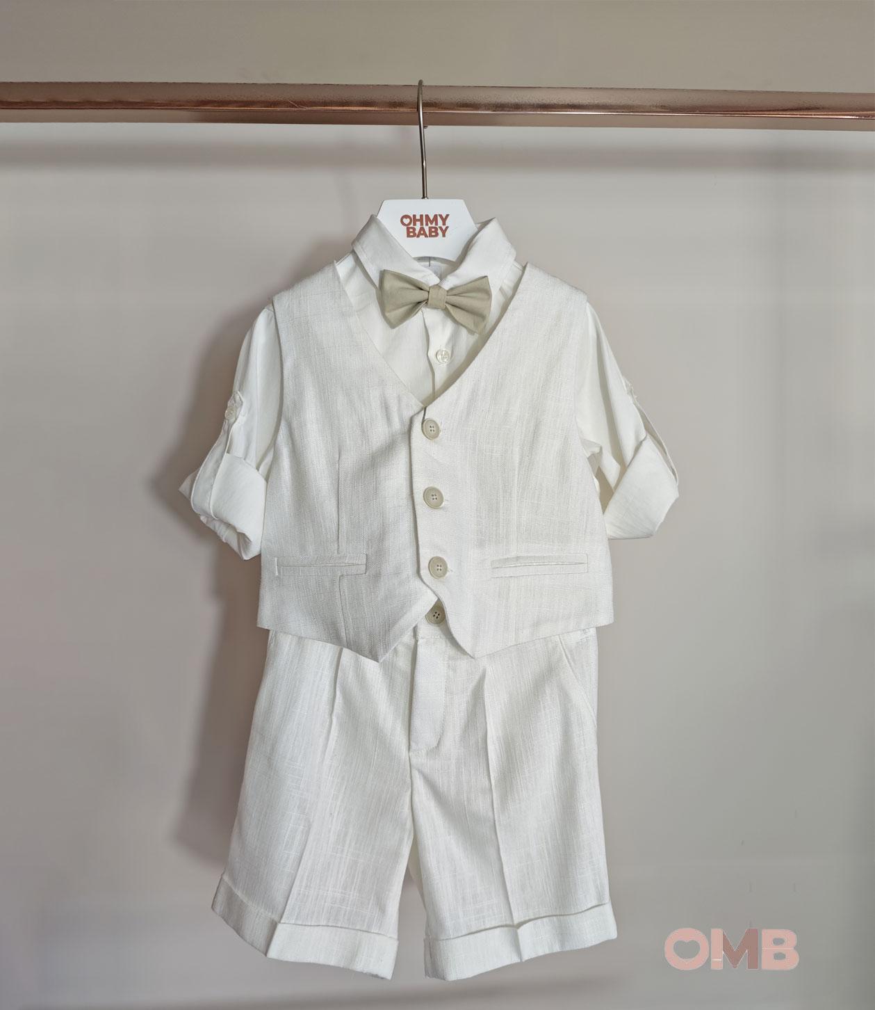 Completo bambino BABY A. B3419 Bianco B3419 BIANCO BABY A. 