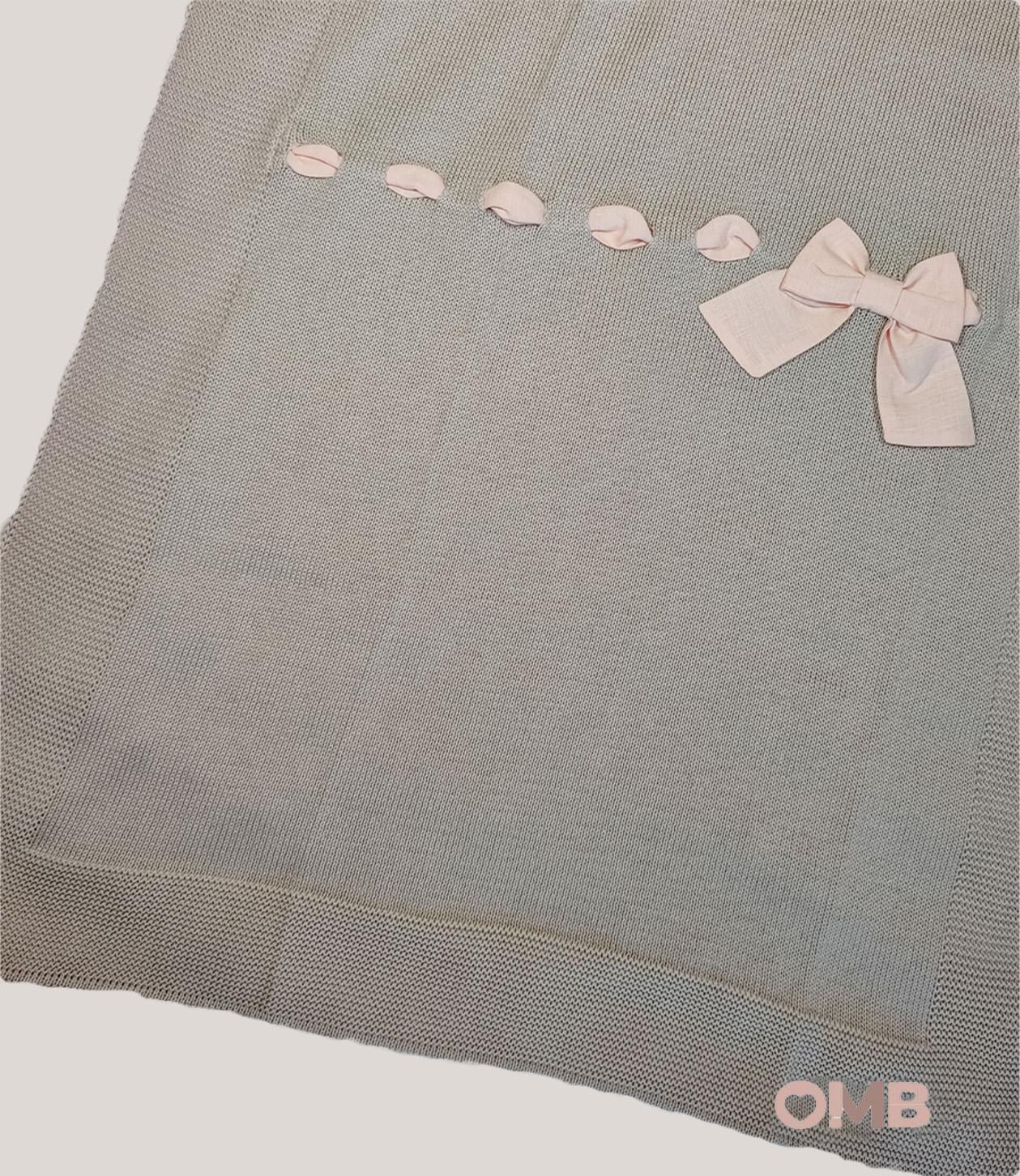 Coperta BABY LORD neonata 191 Sabbia<BR/> 191 SABBIA-ROSA BABY LORD 
