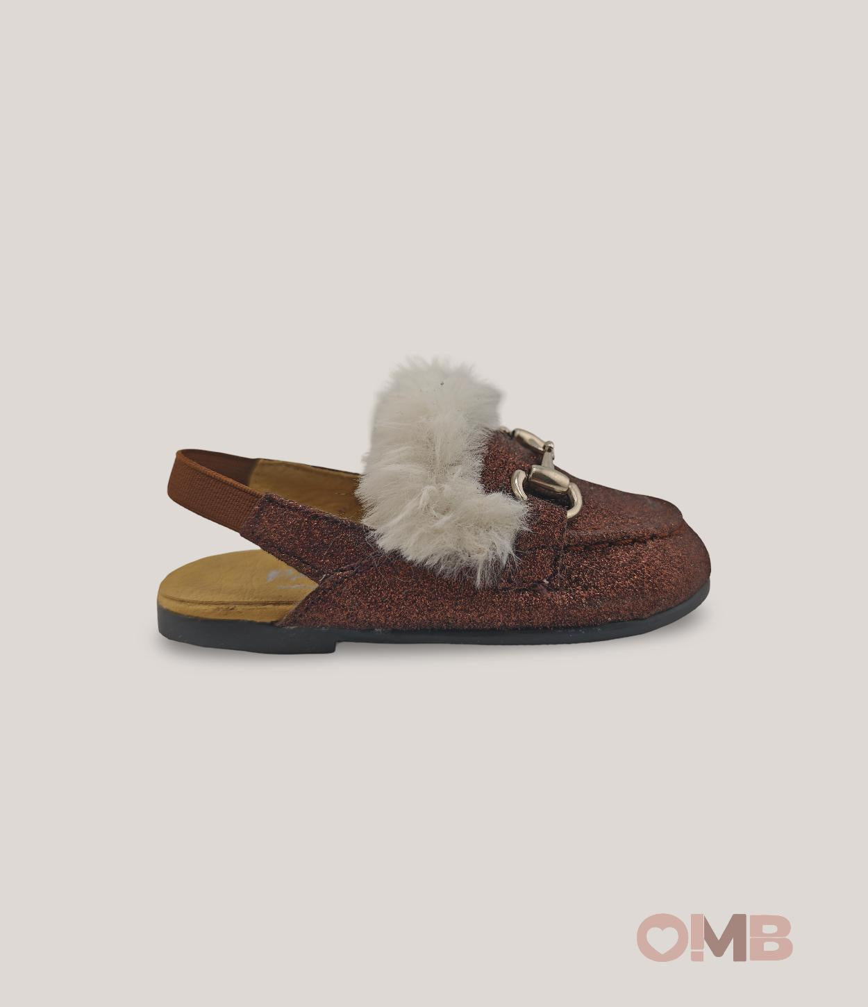 Sabot PANYNO bambina B3107 Bronzo B3107 GLITTER PANYNO 