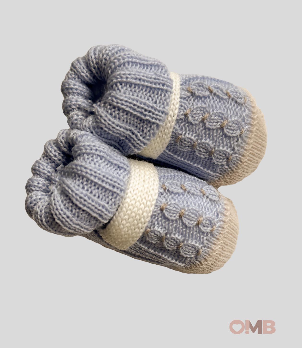 Babbucce Neonato Primodi Bebè 3504 cielo 3504.10 CIELO PRIMODI BEBE 