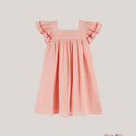 Abito EMILE ET IDA bambina AD020 Rosa AD020 ROSA EMILE ET IDA 