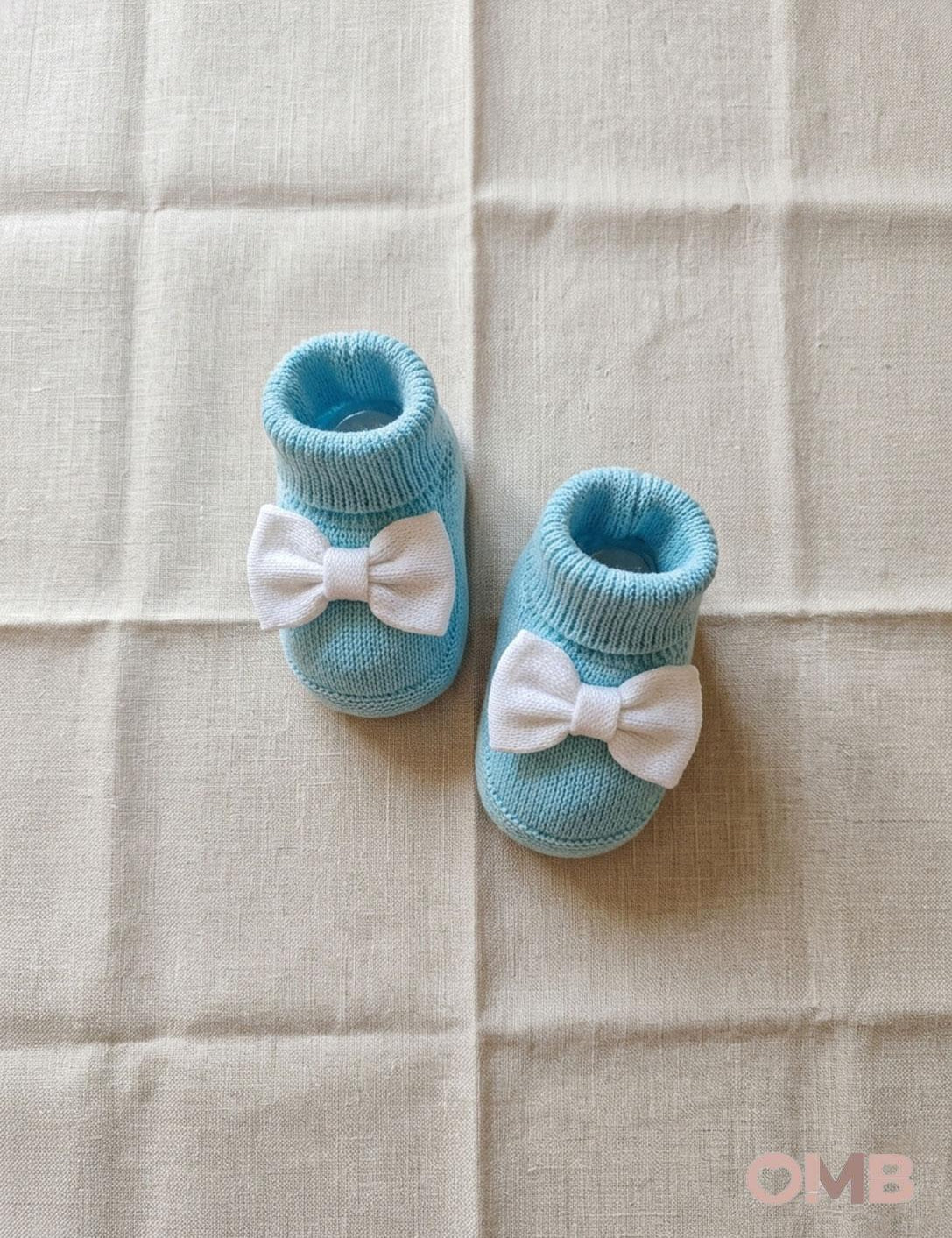Babbucce neonata BABY LORD 768 Verde 768 TIFFANY BABY LORD 