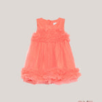 Abito ABEL&LULA neonata 5014 Arancio<BR/> 5014 PAPAVERO ABEL&LULA 