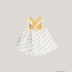 Abito CALAMARO BABY bambina 21324N Giallo 21324-N GIALLO CALAMARO BABY 