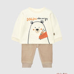 Completo Boboli neonata 122151 Beige 122151 BEIGE BOBOLI 