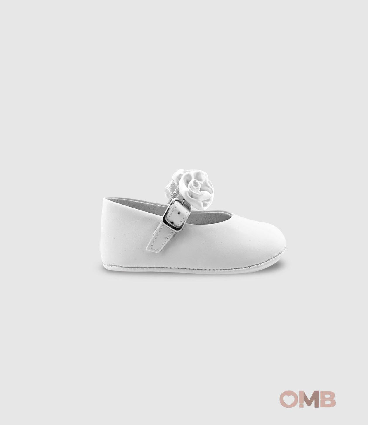 Scarpe culla PANYNO neonata A3407 Bianche A3407 PIEL NAPA BLANCO PANYNO 