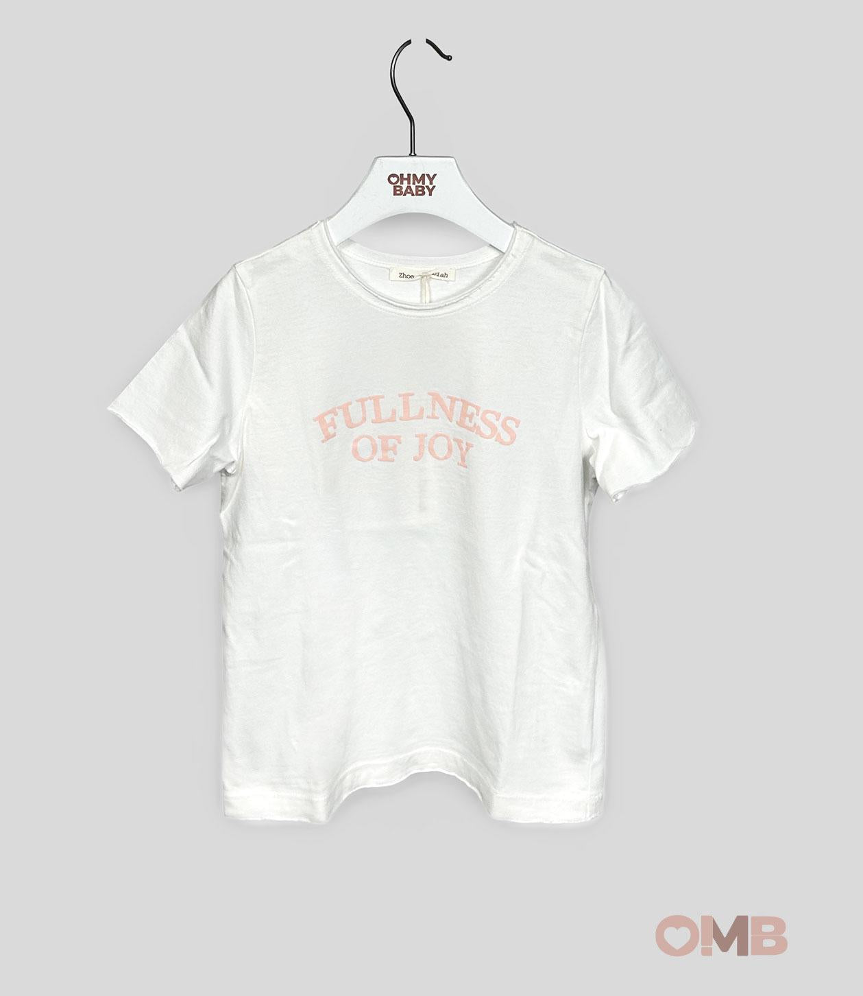 T-shirt bambino Zhoe & Tobia BSE13M bianca BSE13M BIANCO ZHOE & TOBIA 