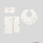 Set Neonato BIMBI CHIC Samuel Bianco SAMUEL CIELO BIMBI CHIC 
